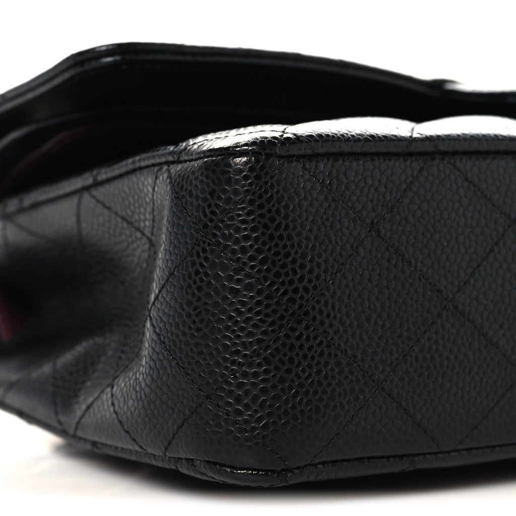 Chanel Caviar Quilted Medium Double Flap Black