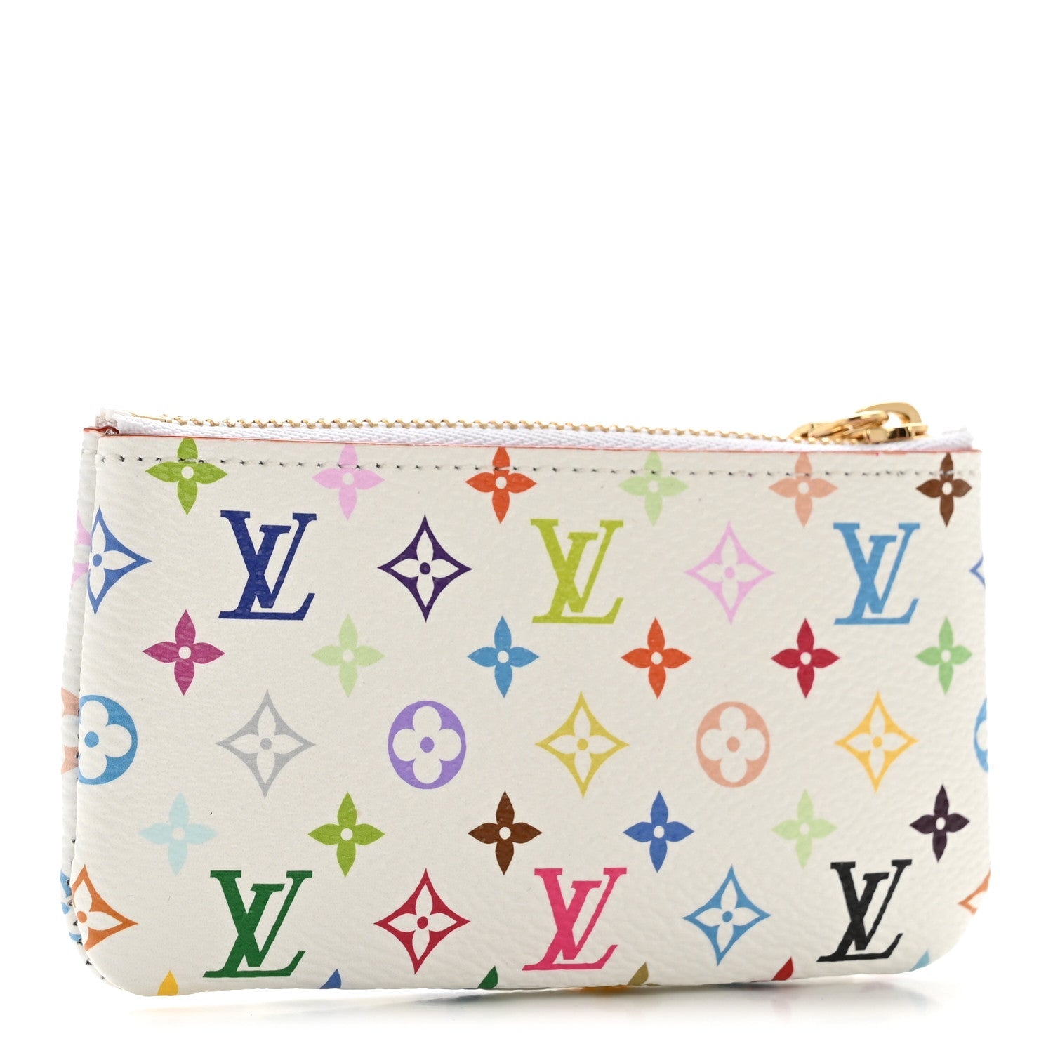 Louis Vuitton LV X TM Monogram Multicolor Key Pouch White