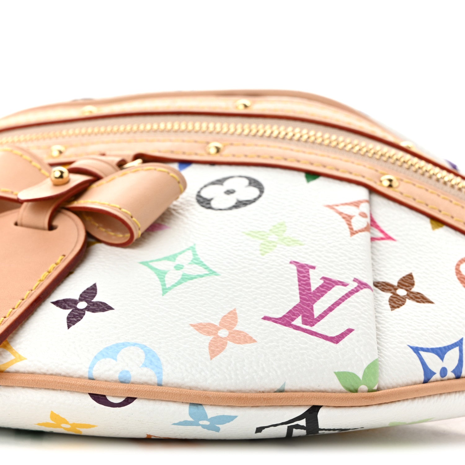 Louis Vuitton LV X TM Monogram Multicolor High Rise Bumbag White