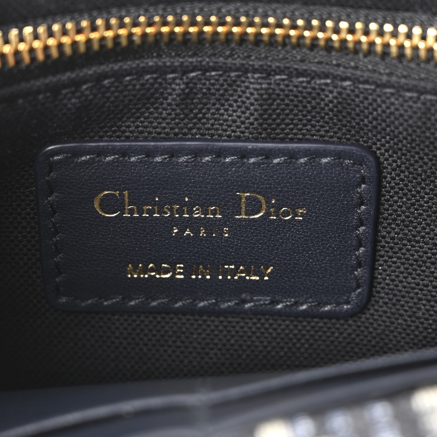 Christian Dior Oblique 30 Montaigne 2-In-1 Pouch Blue