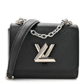 Louis Vuitton Epi Twist Shoulder Bag Mini Black
