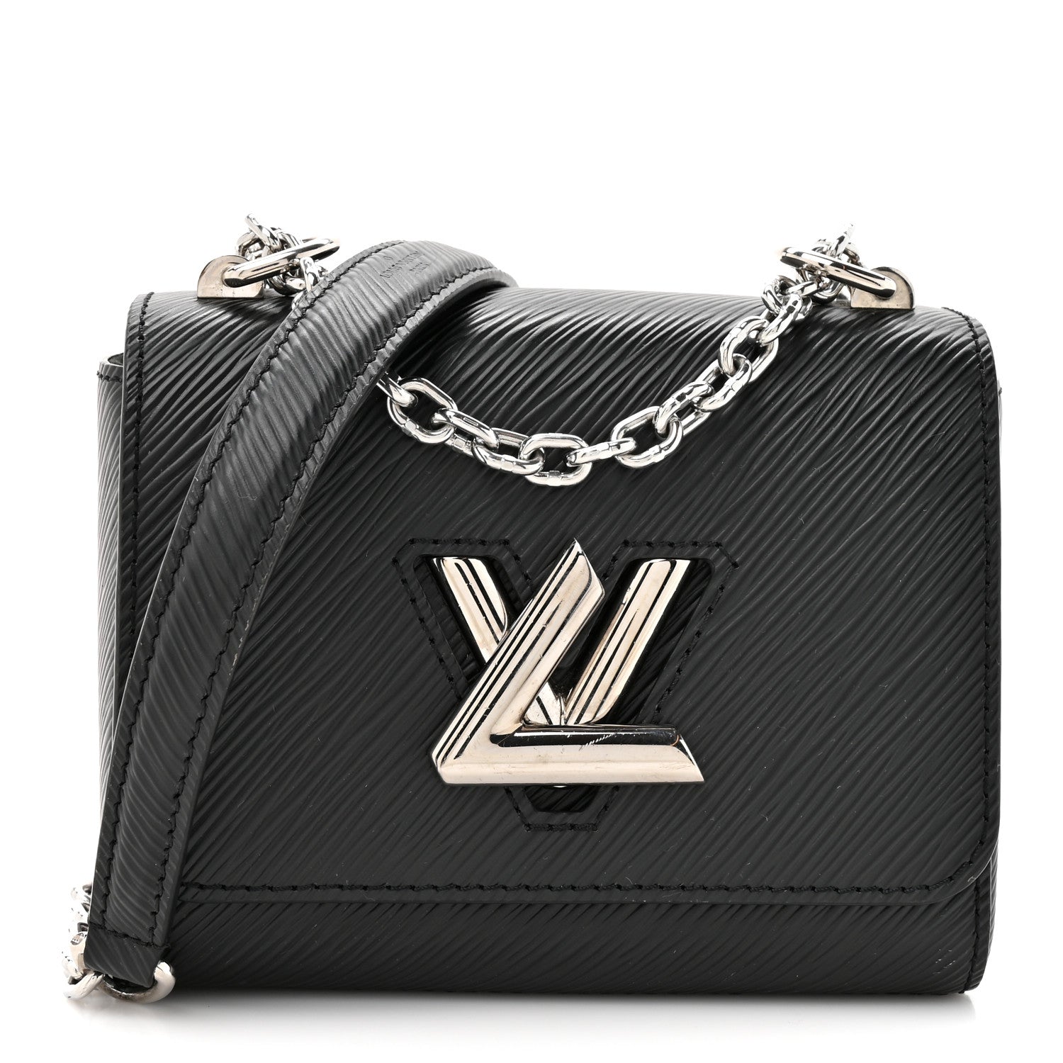 Louis Vuitton Epi Twist Shoulder Bag Mini Black