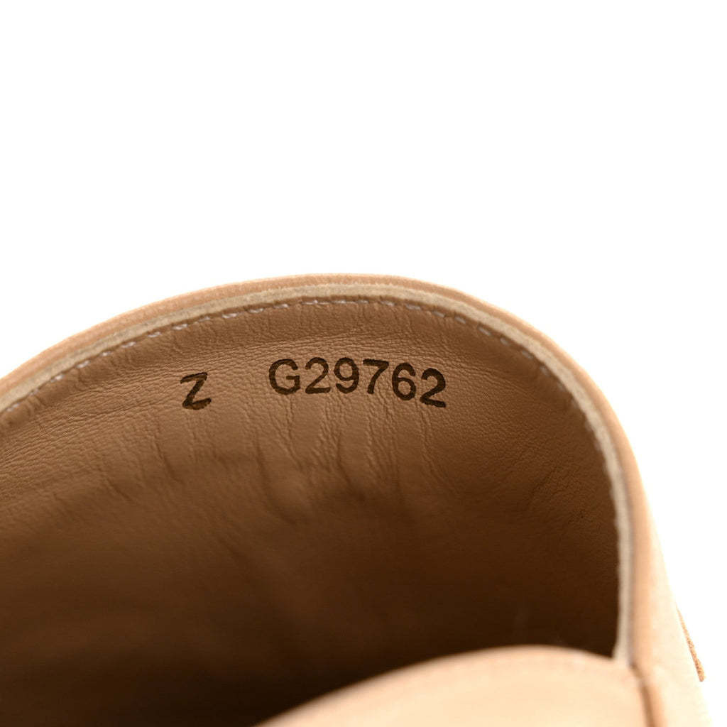 Lambskin CC Espadrilles 39 Beige Black