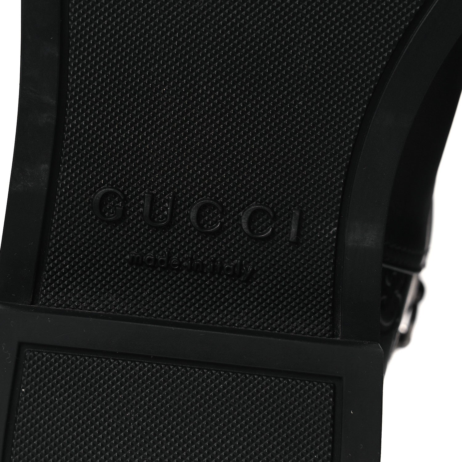 Gucci Guccissima Real Betis Glamour Calfskin Michelangelo Slim Horsebit Riding Boots 39.5 Black