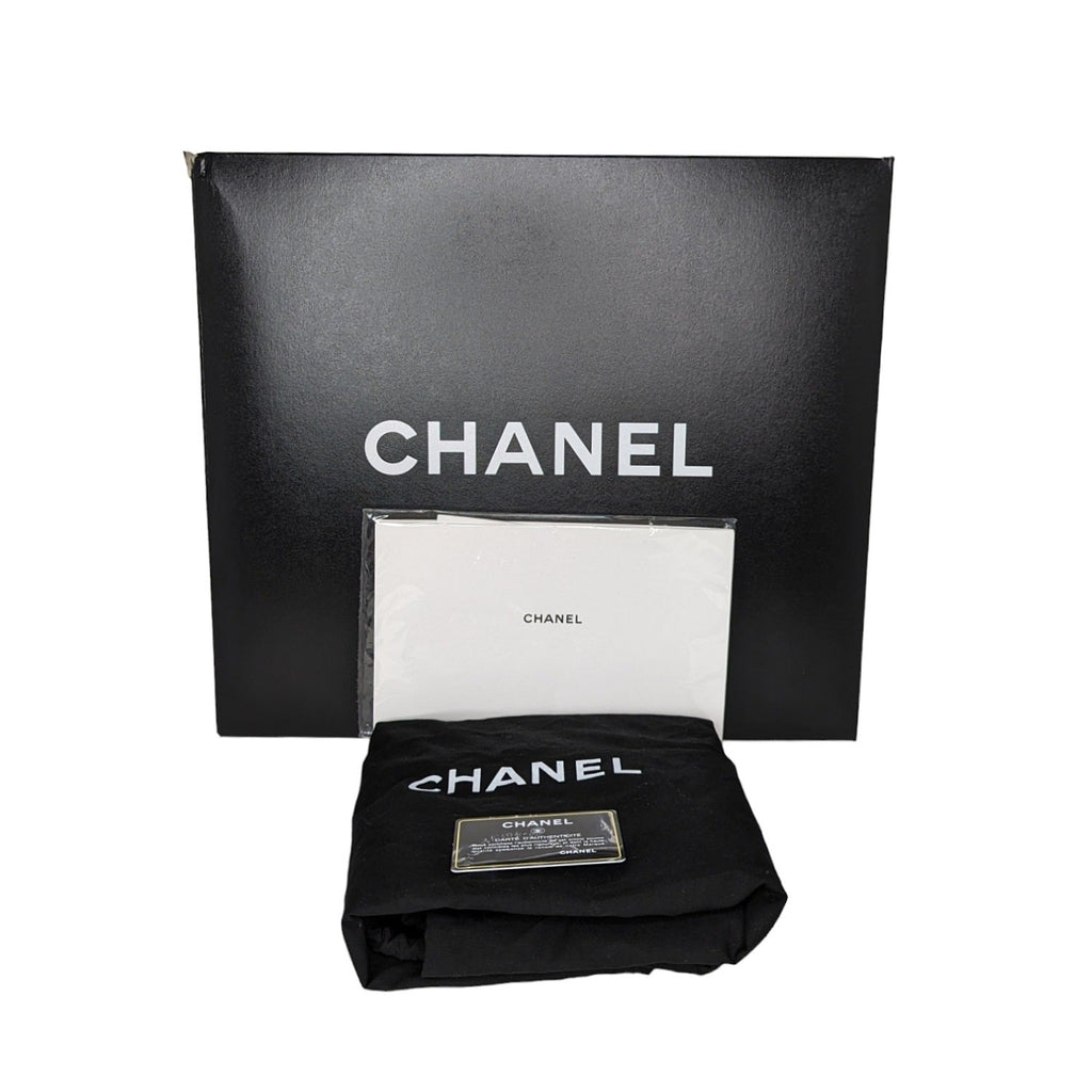 Chanel bags Toile Rubber Leather Large Zipped Airline Shopping Bag