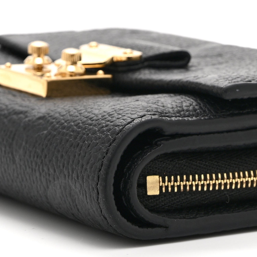 Louis Vuitton Empreinte Metis Compact Wallet Black