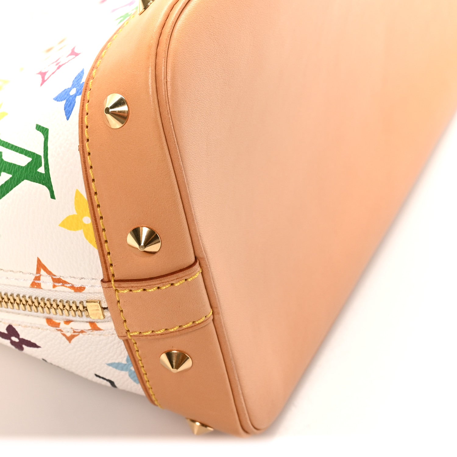 Louis Vuitton Monogram Multicolor Alma White
