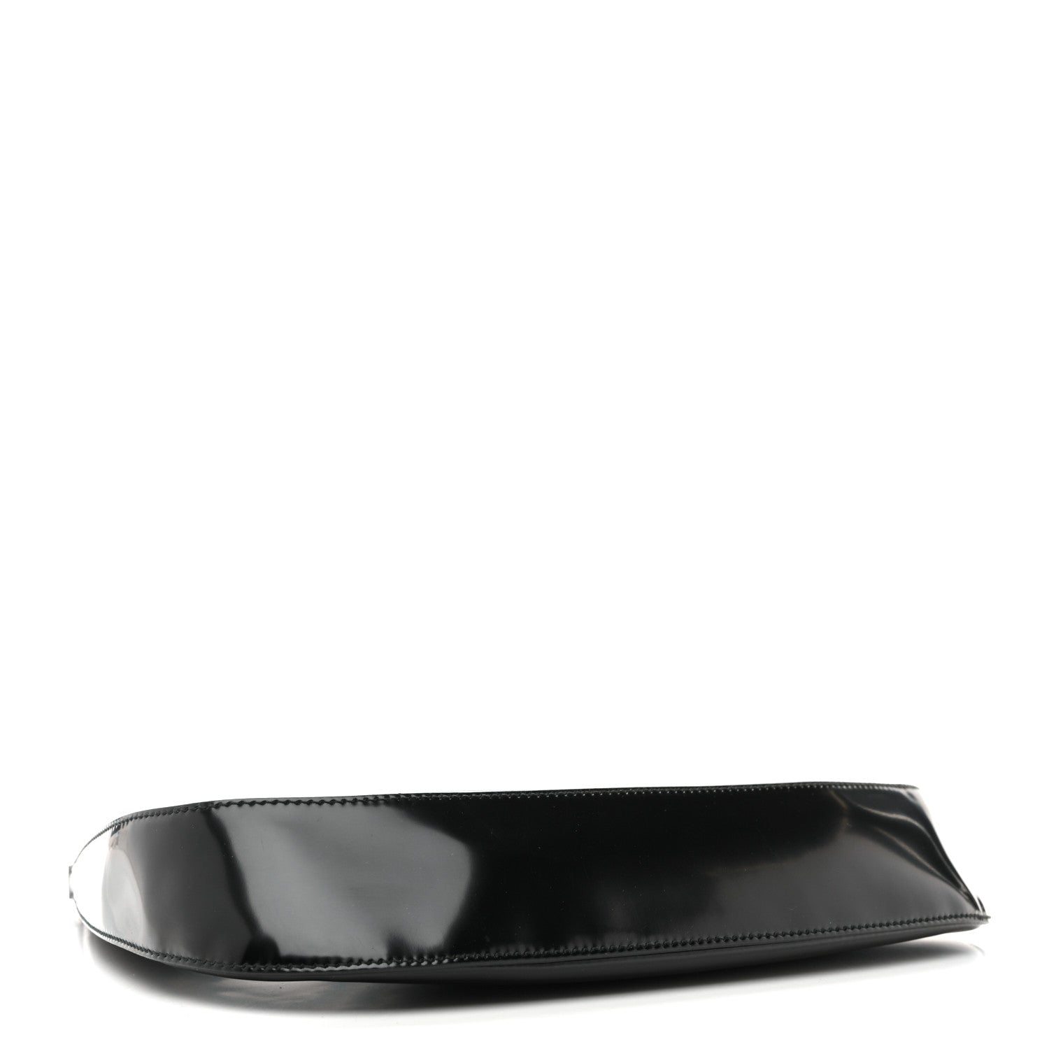 Prada Spazzolato Cleo Shoulder Bag Black