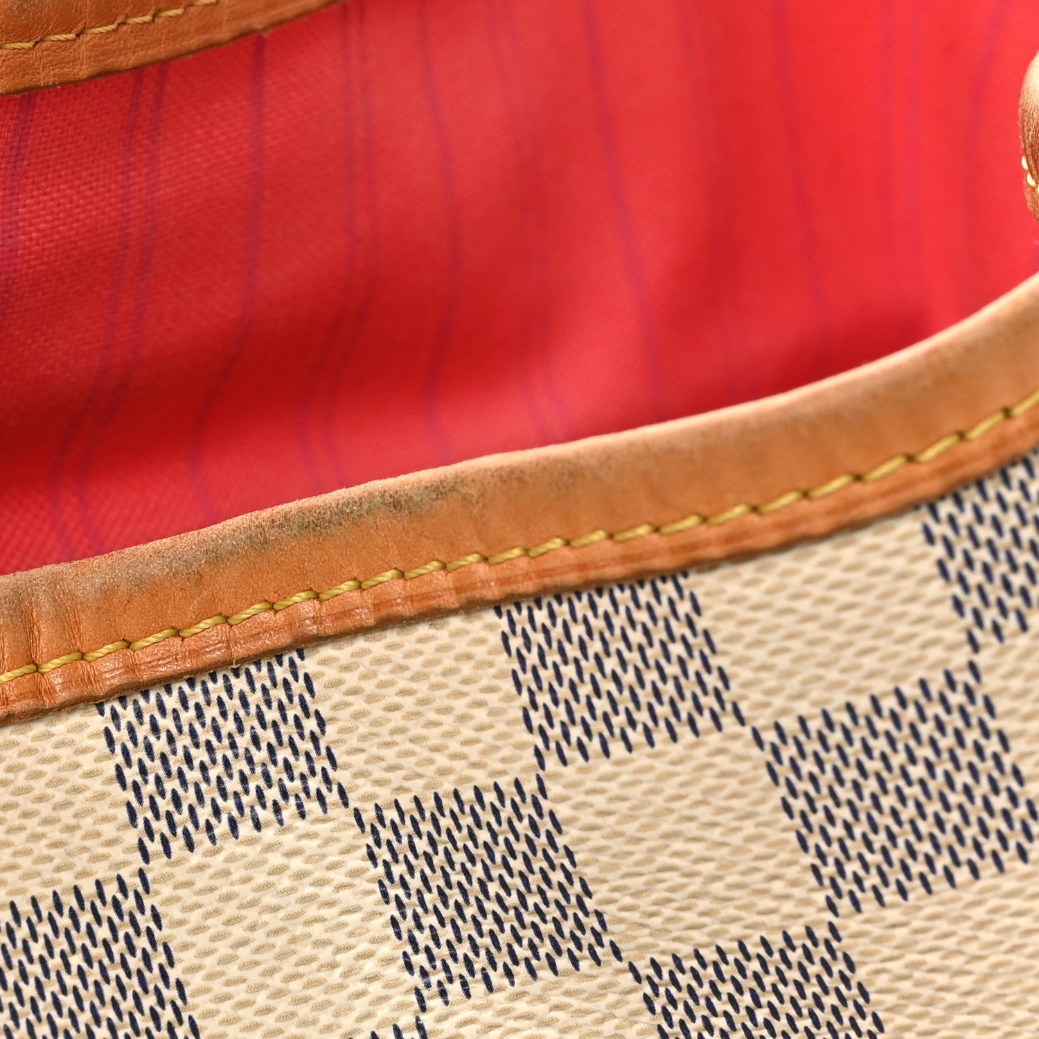 Louis Vuitton Damier Azur Delightful PM Pink