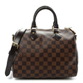 Louis Vuitton Damier Ebene Speedy Bandouliere 25