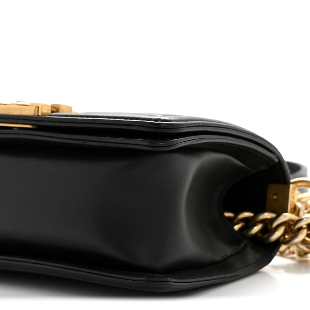 Chanel Galuchat Stingray Small Boy Flap Black