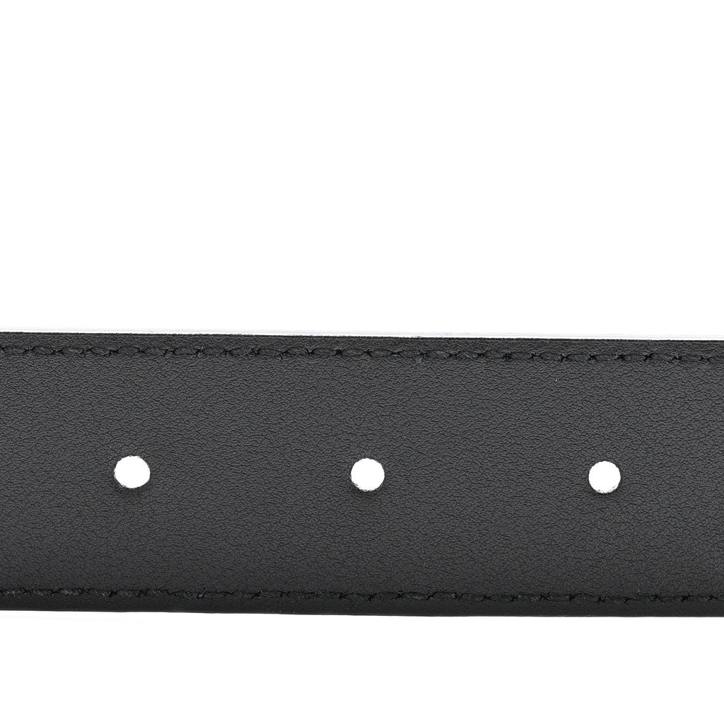 Gucci Calfskin Double G 30mm Belt 90 36 Black