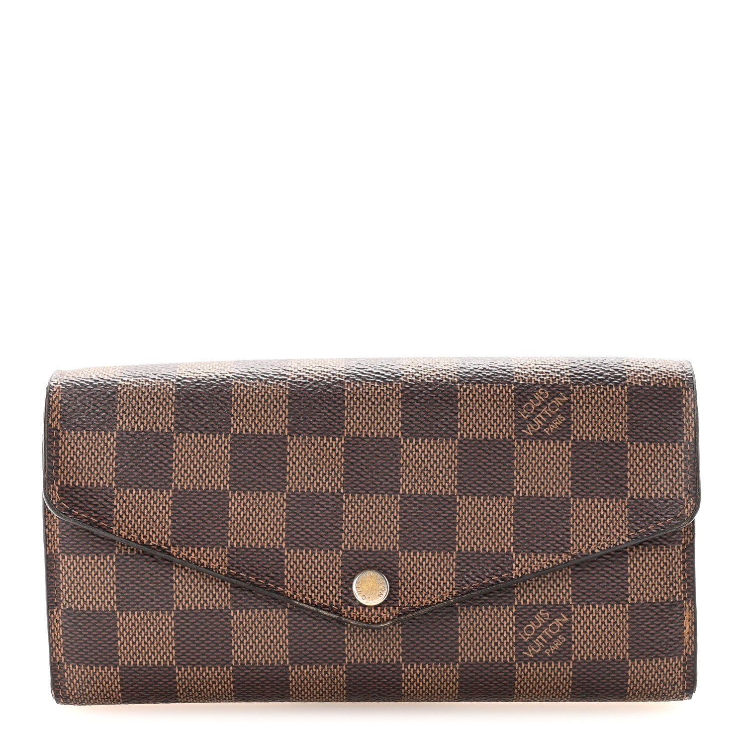 Louis Vuitton Damier Ebene Sarah Wallet NM
