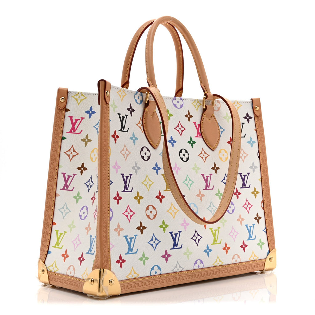 Louis Vuitton LV X TM Monogram Multicolor Onthego MM White