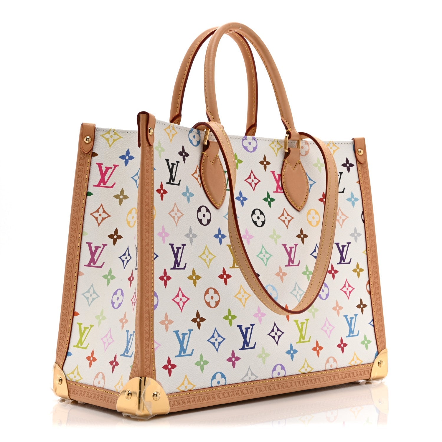 Louis Vuitton LV X TM Monogram Multicolor Onthego MM White