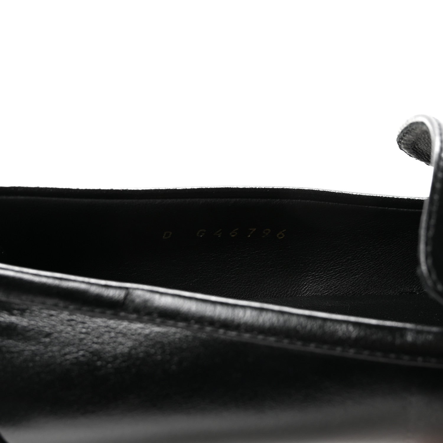Chanel Shiny Calfskin CC Mocassin Loafers 38.5 Black