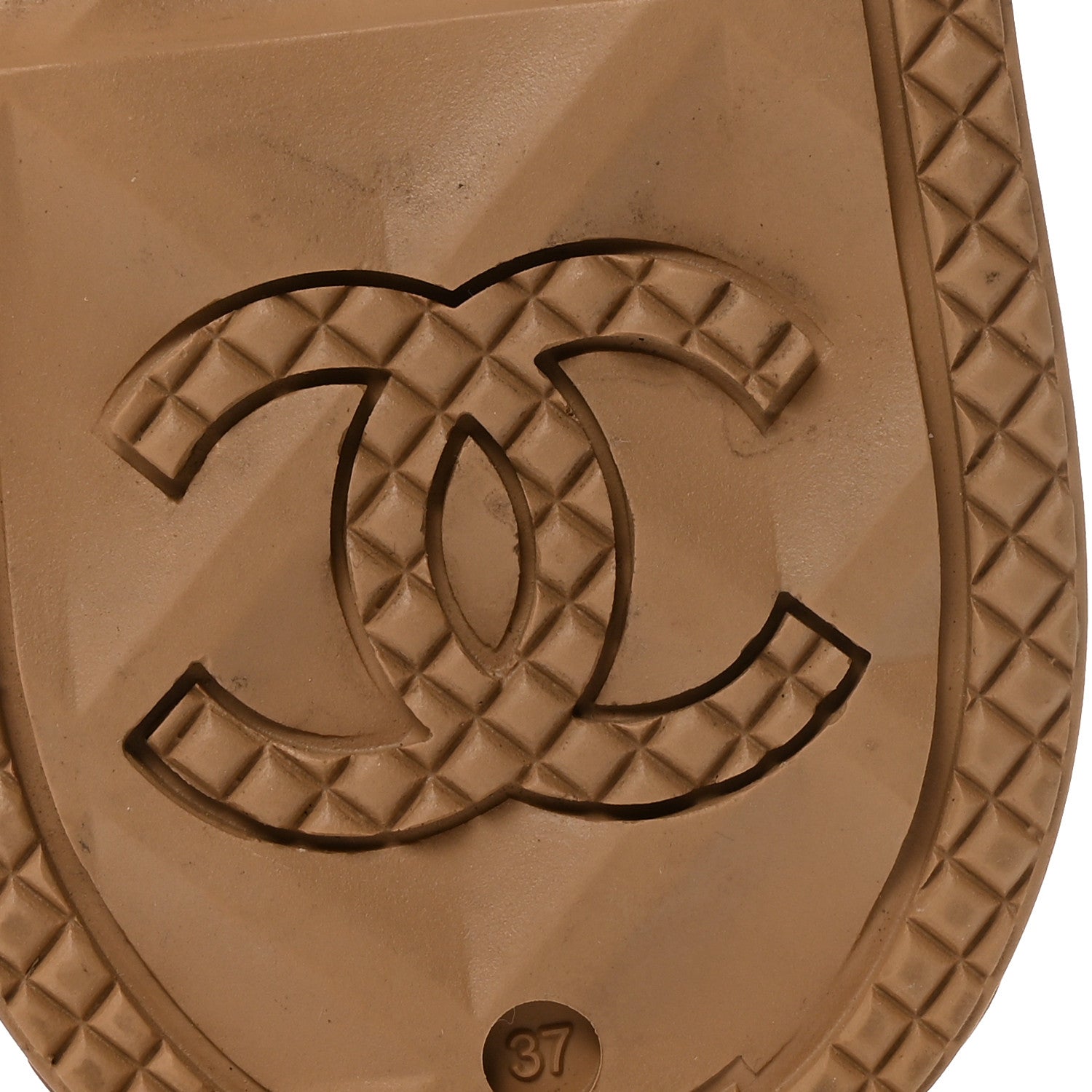 Caoutchouk CC High Boots 37 Beige