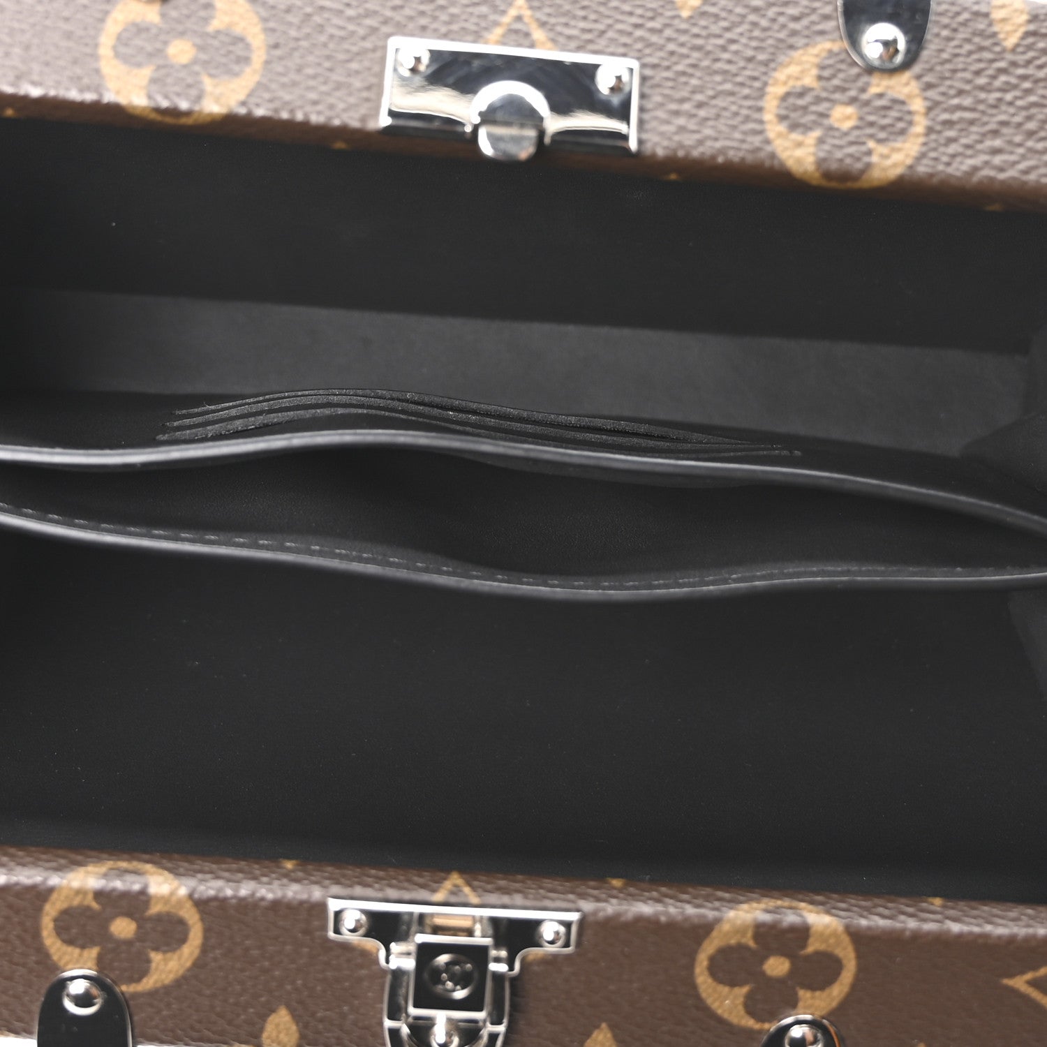 Louis Vuitton Monogram Wallet Trunk Black