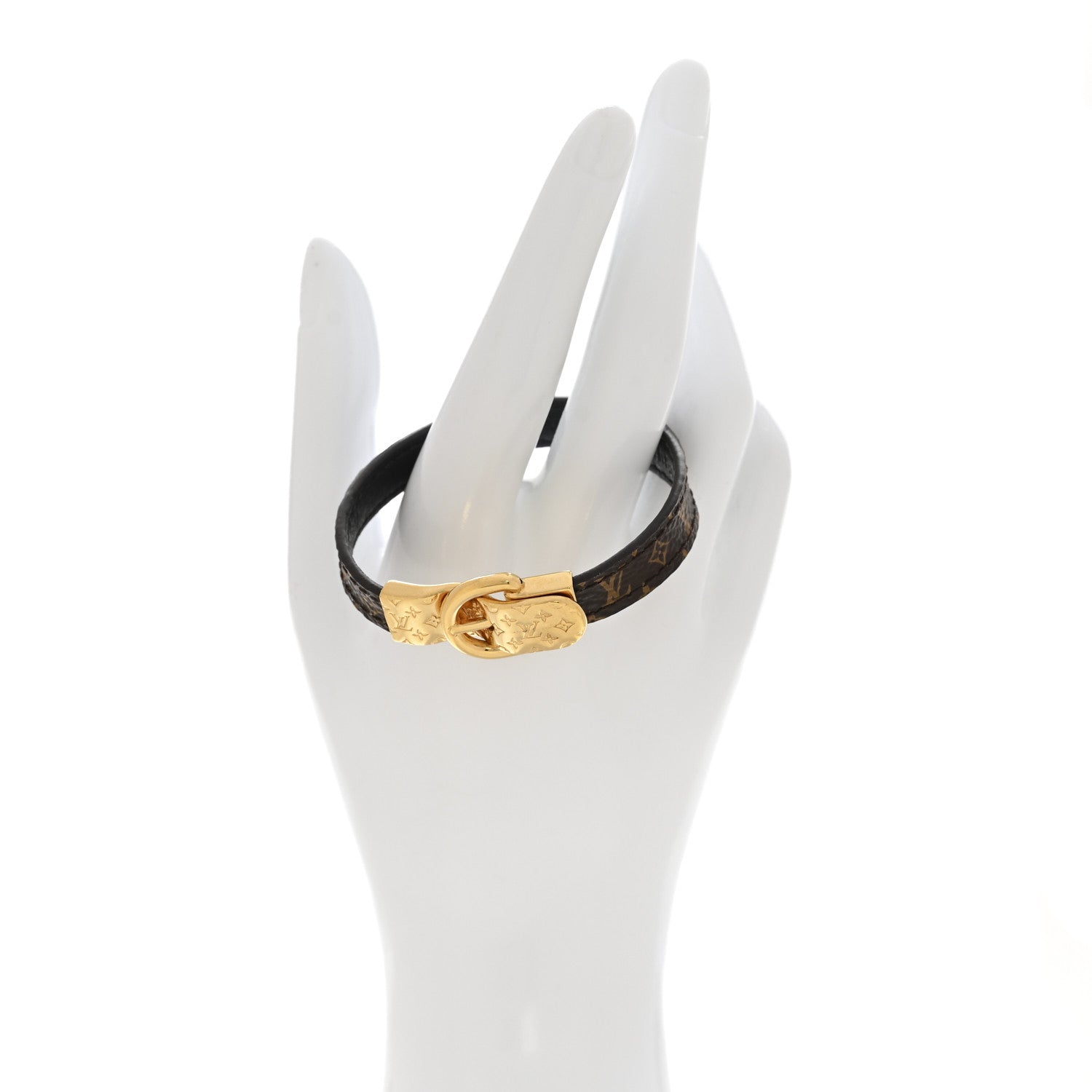 Louis Vuitton Monogram Fasten Your LV Bracelet 17