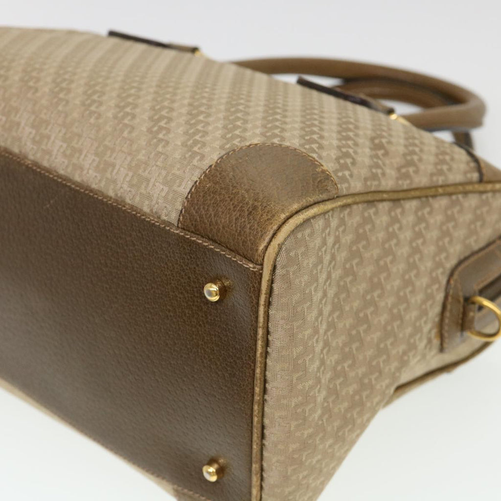 GUCCI Hand Bag Canvas 2way Beige  38861