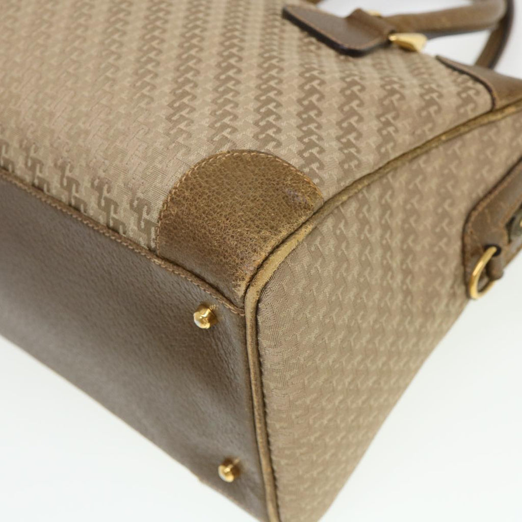 GUCCI Hand Bag Canvas 2way Beige  38861