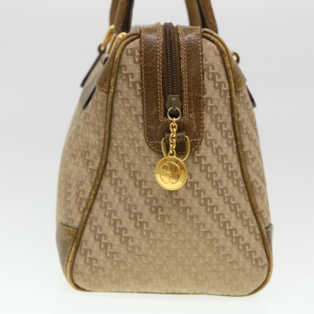 GUCCI Hand Bag Canvas 2way Beige  38861