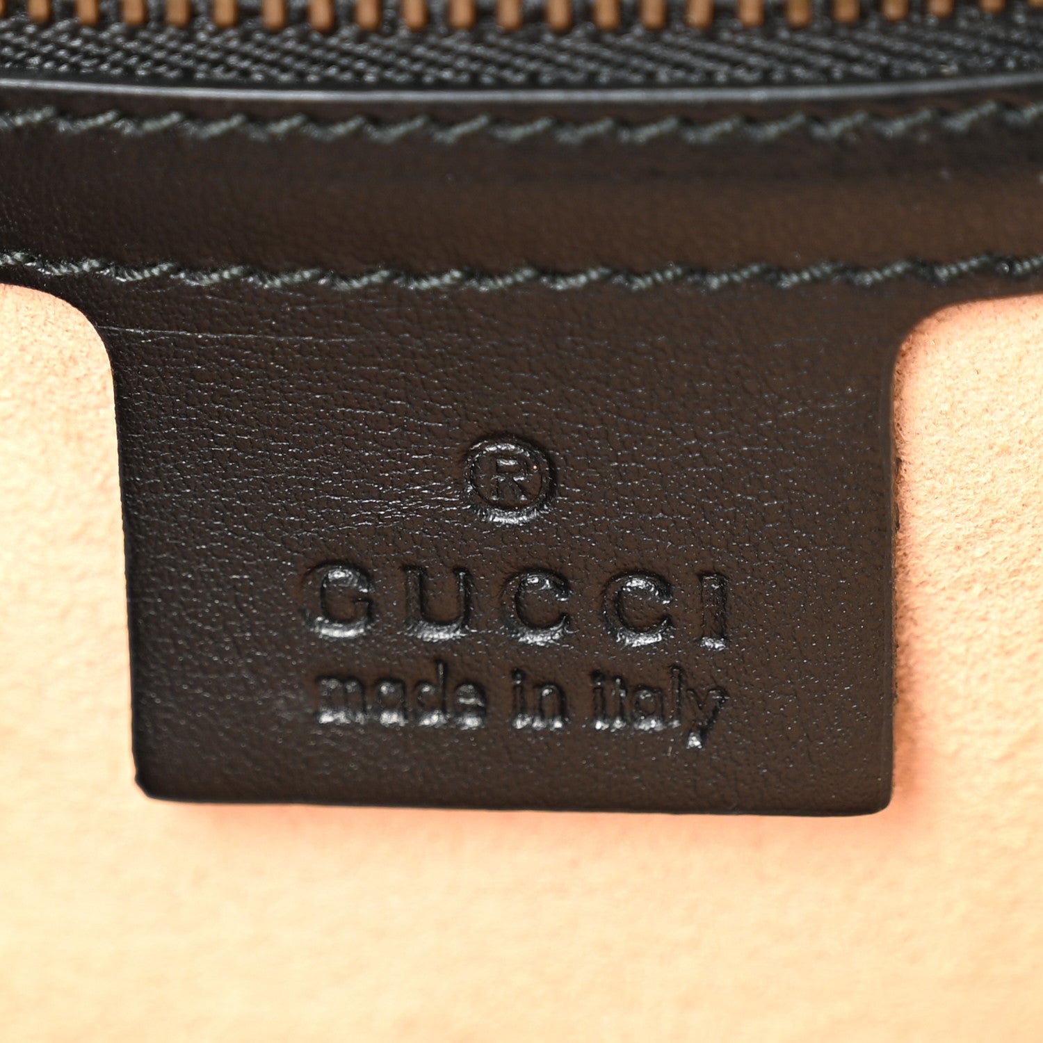 Gucci Calfskin Matelasse Medium GG Marmont Shoulder Bag Black
