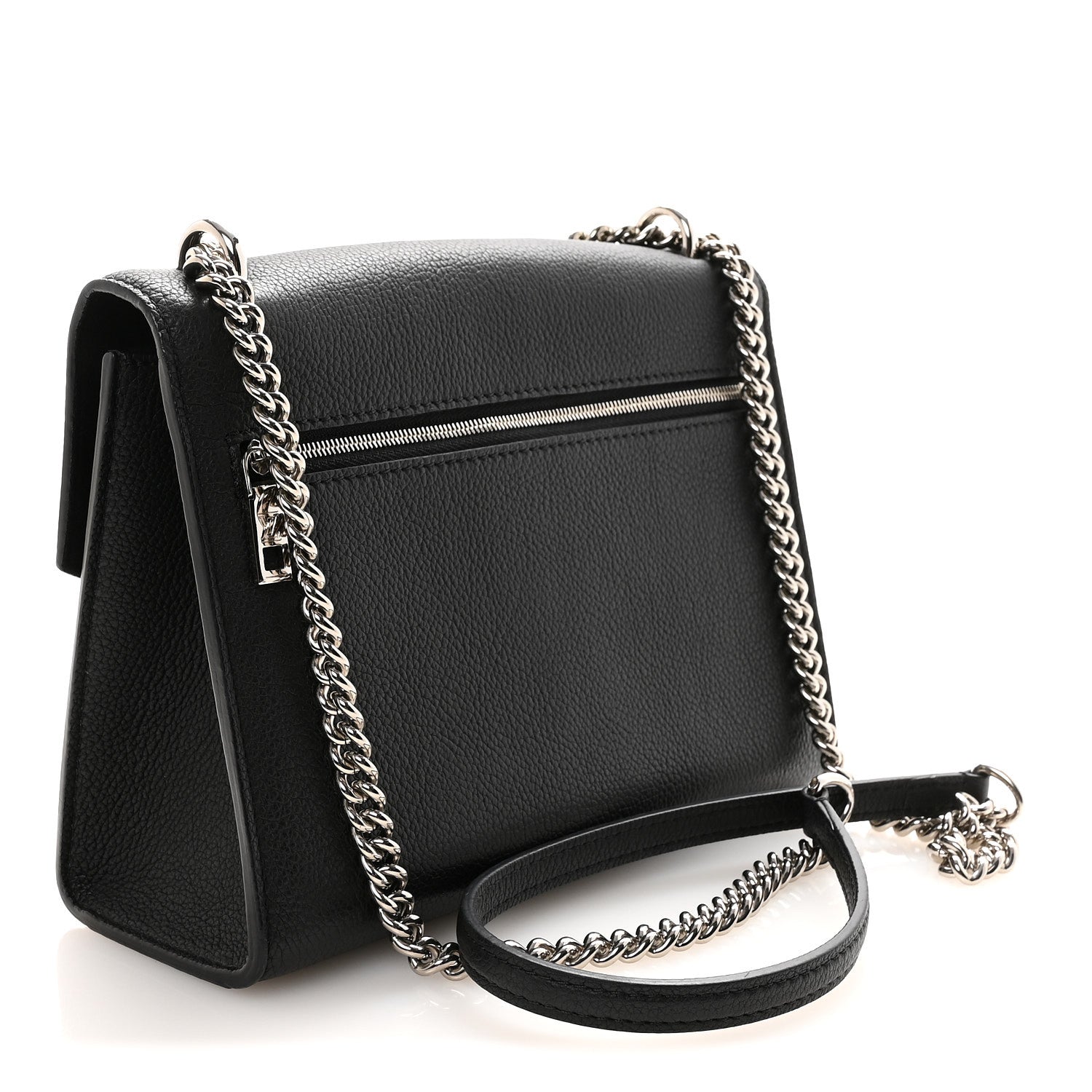 Louis Vuitton Soft Calfskin My Lockme Chain Bag BB Black