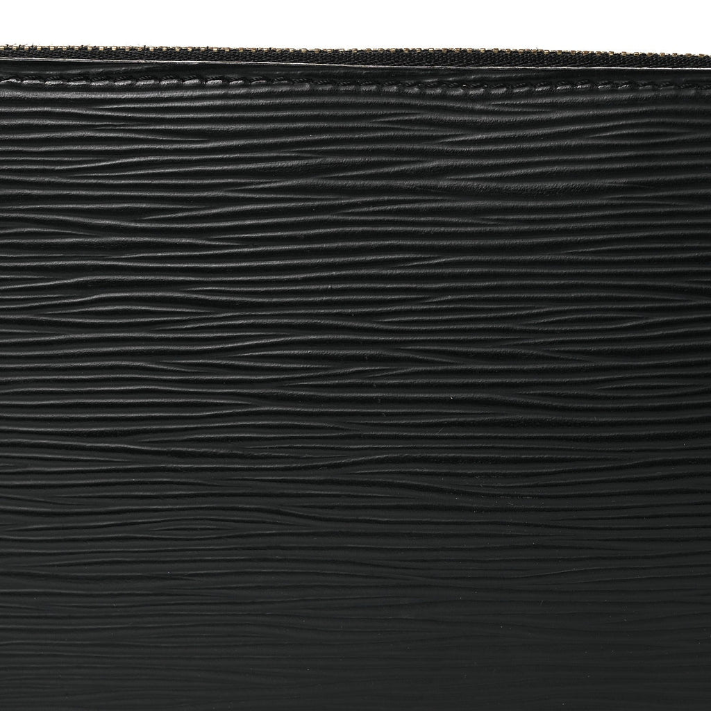 Louis Vuitton Epi Pochette Accessories 24 Black