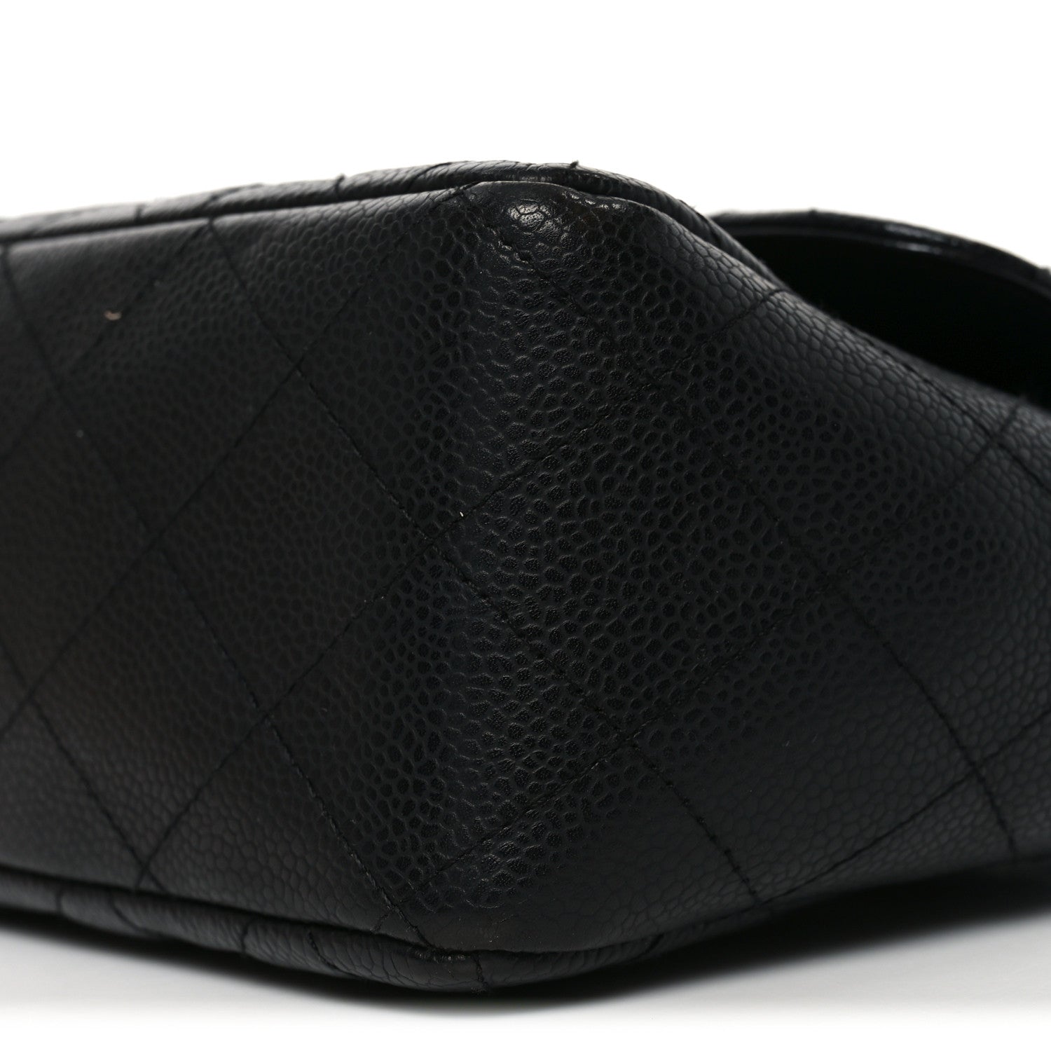 Chanel Caviar Quilted Jumbo Single Flap Black