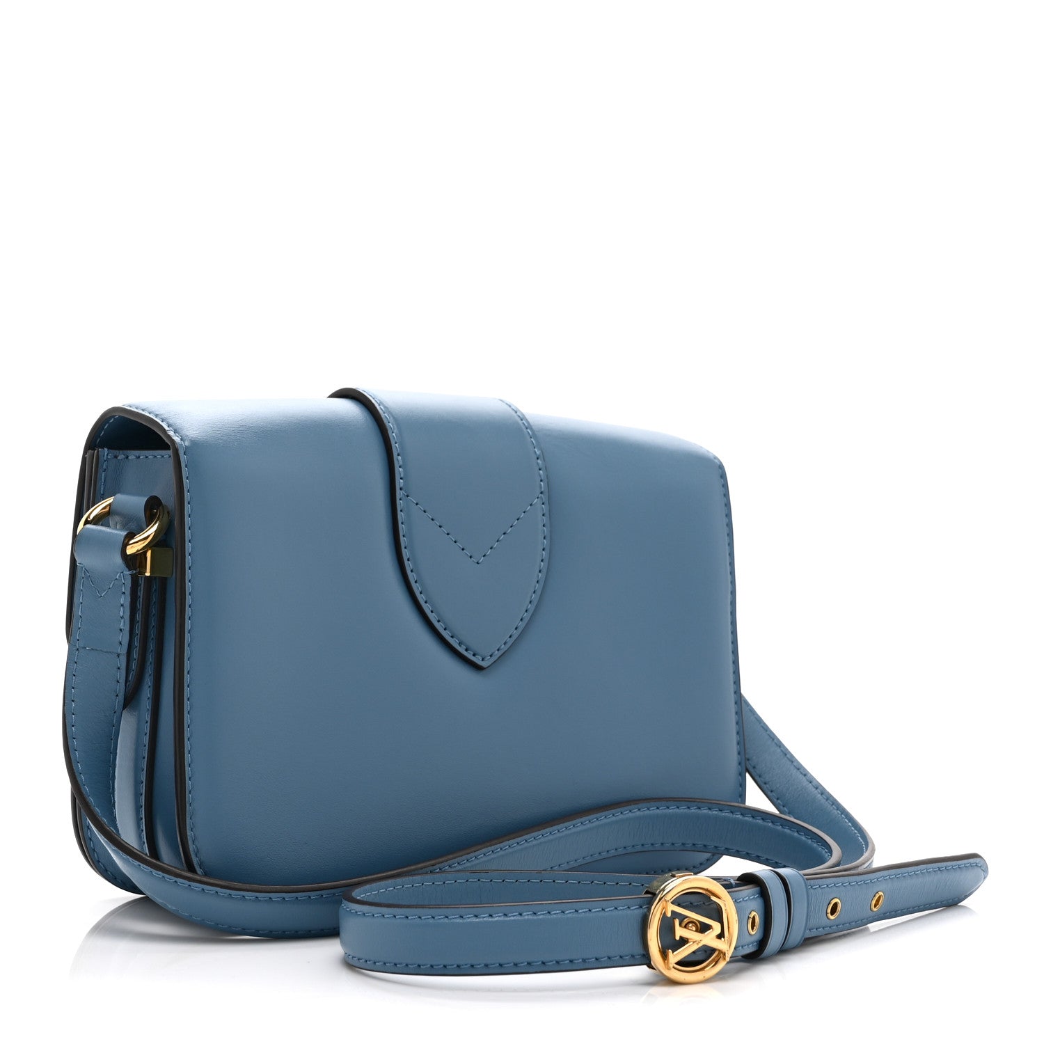 Louis Vuitton Smooth Calfskin LV Pont 9 Blue Orage
