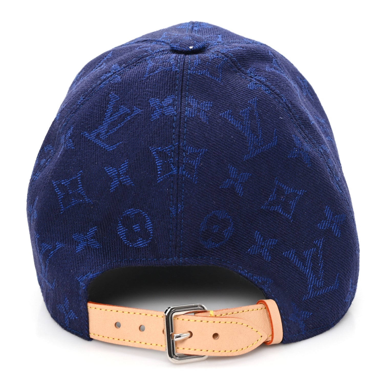Louis Vuitton Cotton Monogram Essential Cap M Blue