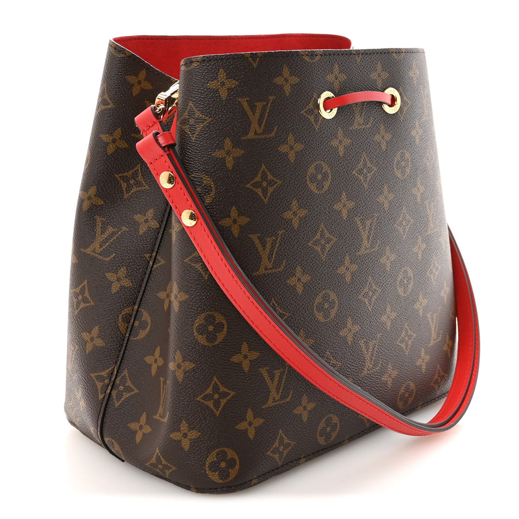 Louis Vuitton Monogram Neonoe MM Coquelicot
