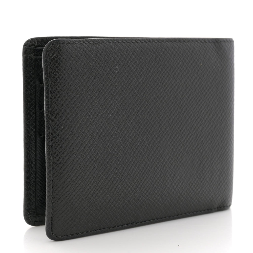Louis Vuitton Taiga Compact Bi-Fold Wallet Black