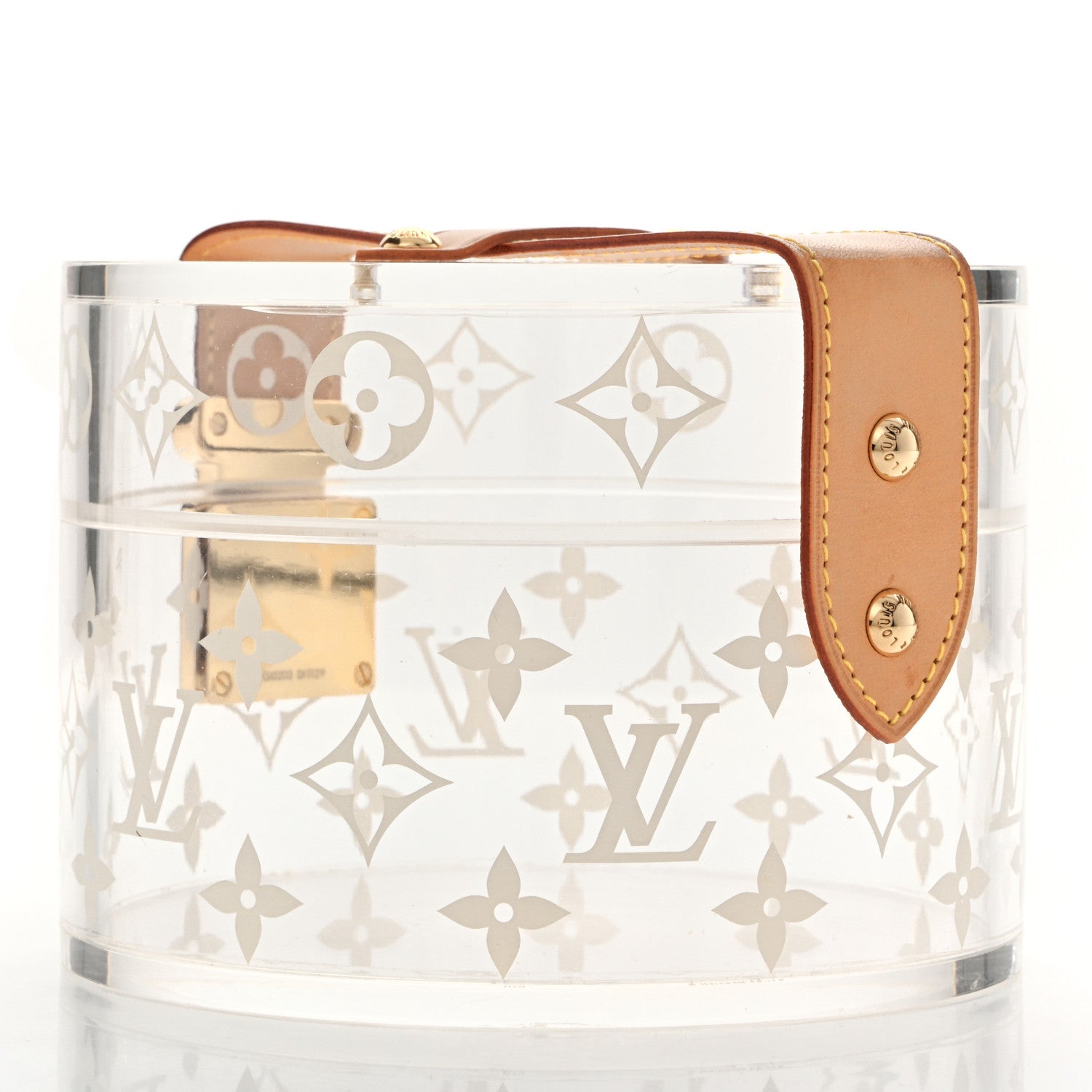 Louis Vuitton Transparent Plexiglass Box Scott