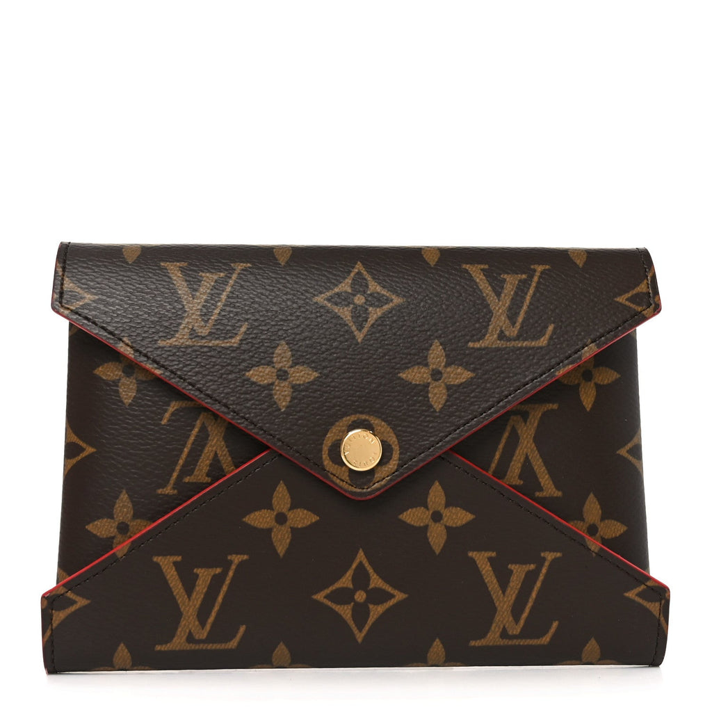 Louis Vuitton Monogram Medium Kirigami Pochette Insert Coquelicot