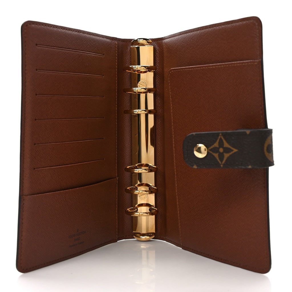 Louis Vuitton Monogram Medium Ring Agenda Cover