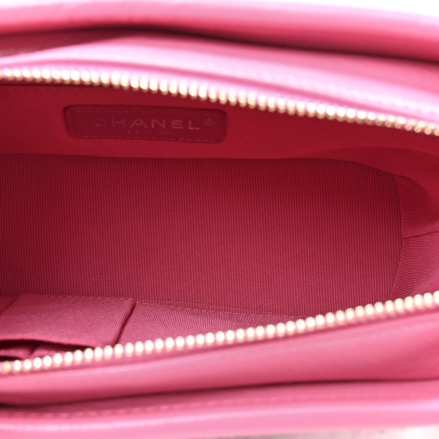 Chanel Tweed Calfskin Small Gabrielle Hobo Pink