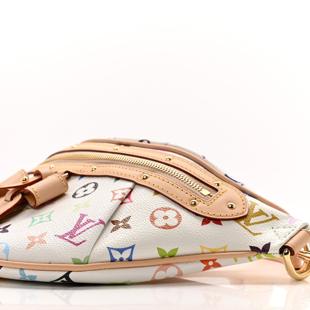 Louis Vuitton LV X TM Monogram Multicolor High Rise Bumbag White