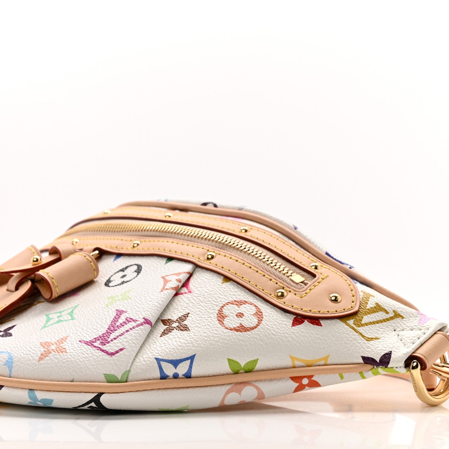 Louis Vuitton LV X TM Monogram Multicolor High Rise Bumbag White