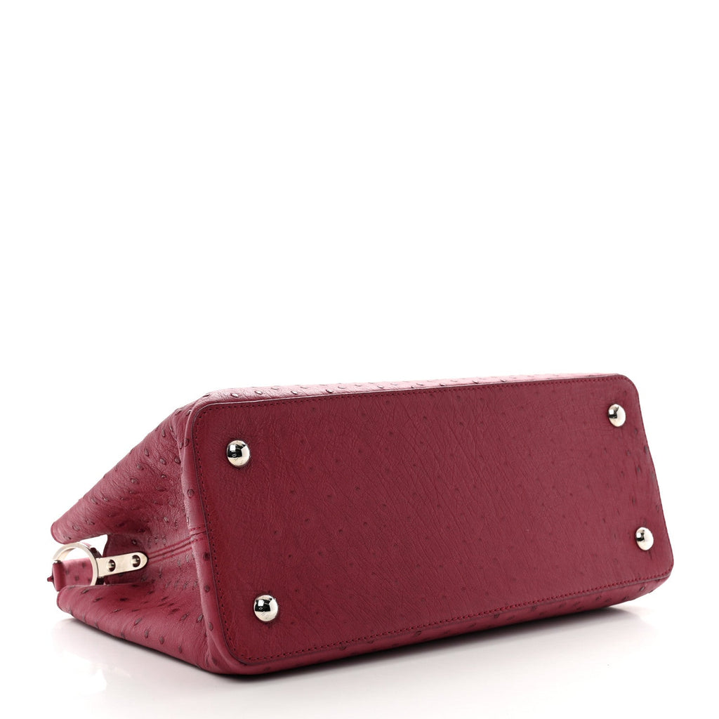 Louis Vuitton Ostrich Capucines MM Fuchsia