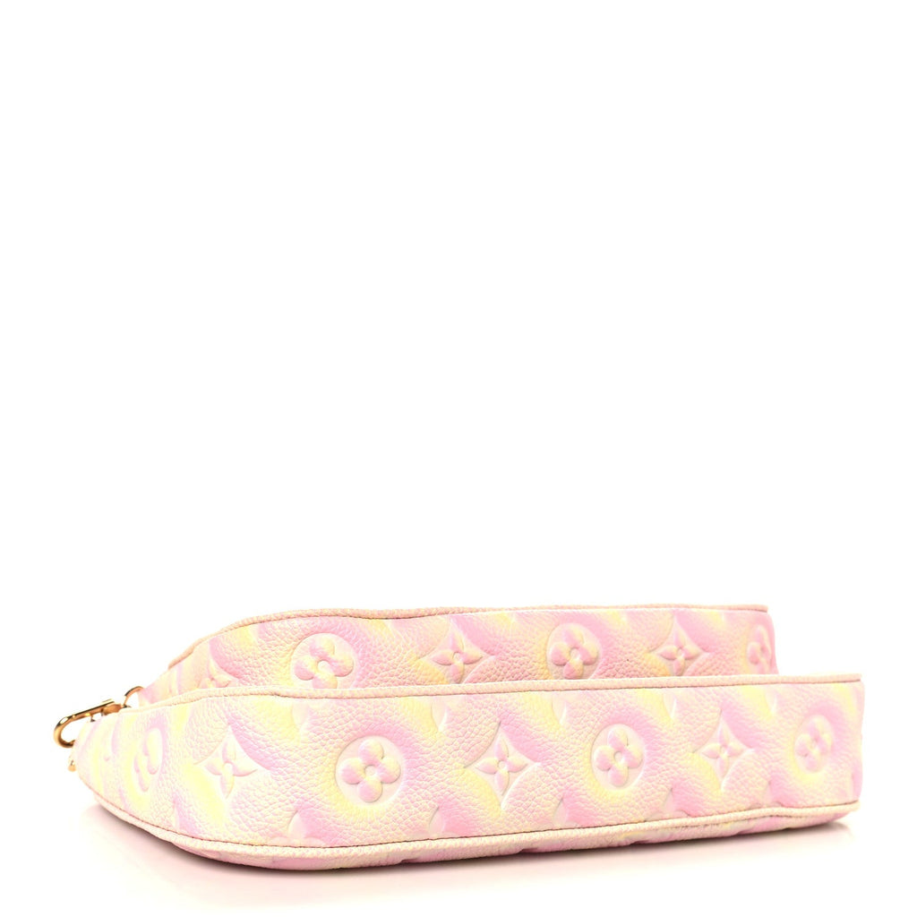 Louis Vuitton Empreinte Monogram Summer Stardust Multi Pochette Accessories Pink