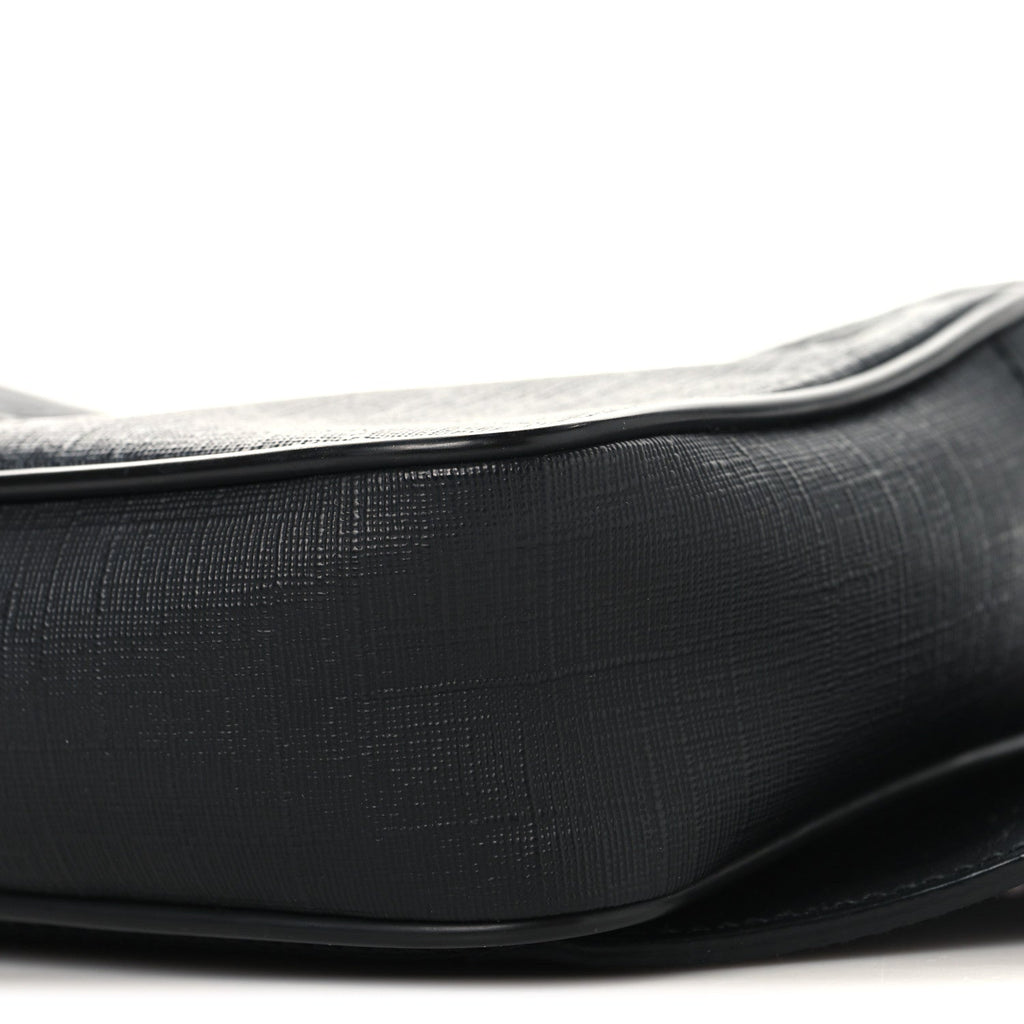 Gucci Soft GG Supreme Monogram Web Belt Bag Black Grey
