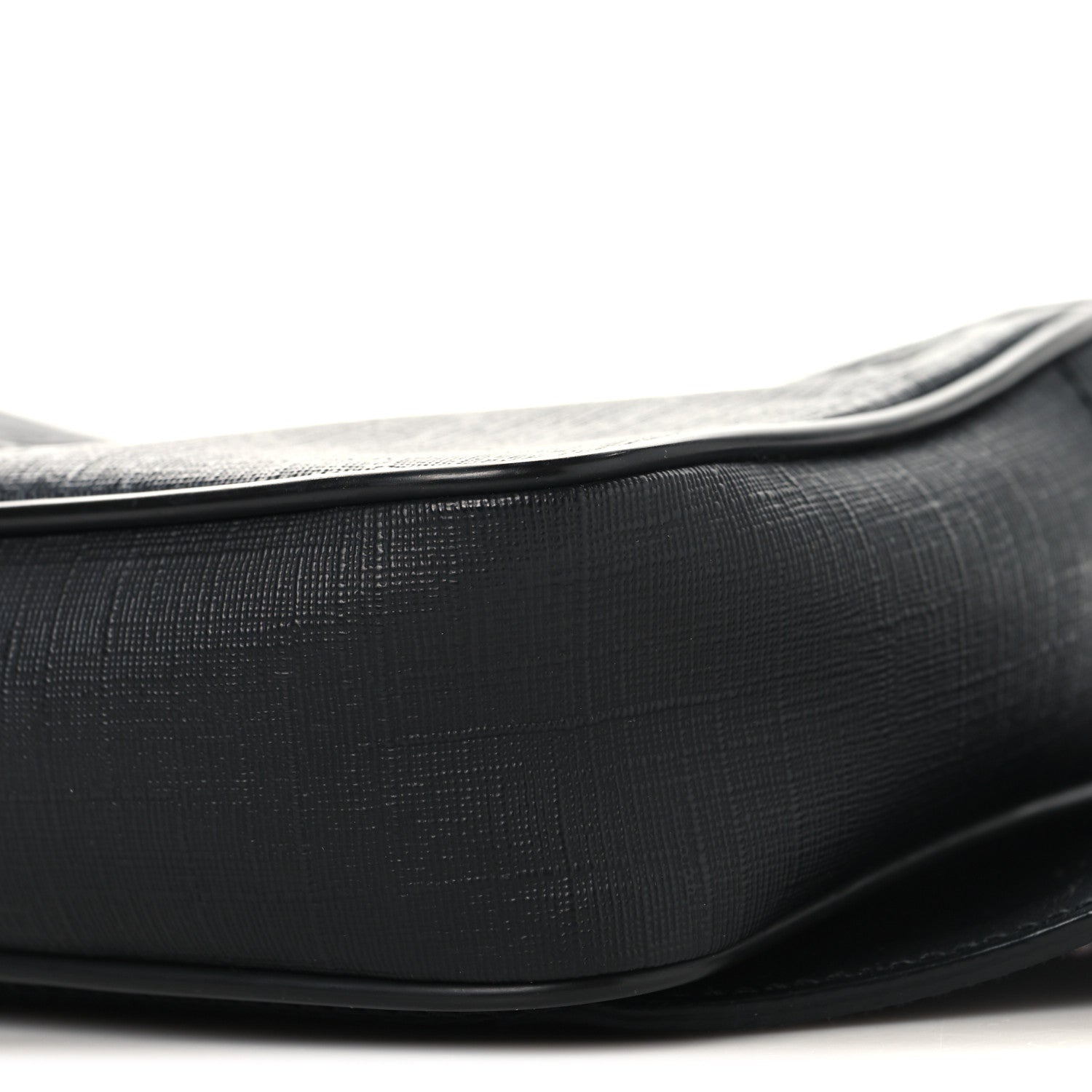 Gucci Soft GG Supreme Monogram Web Belt Bag Black Grey
