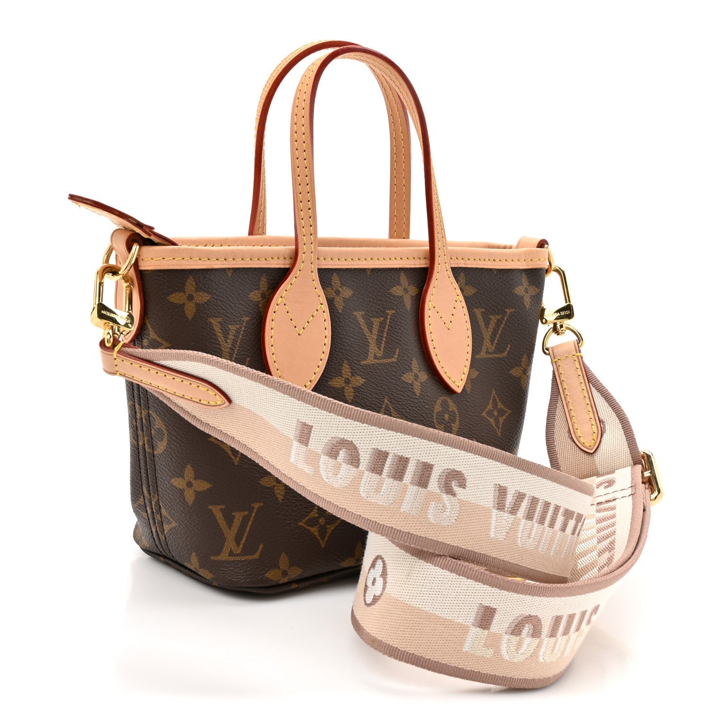 Louis Vuitton Monogram Neverfull BB Beige