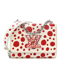 Louis Vuitton LV X YK Epi Infinity Dots Twist Shoulder Bag PM White Red