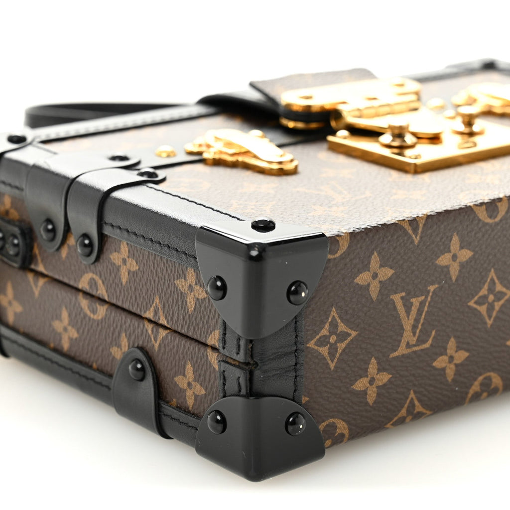 Louis Vuitton Monogram Petite Malle Black