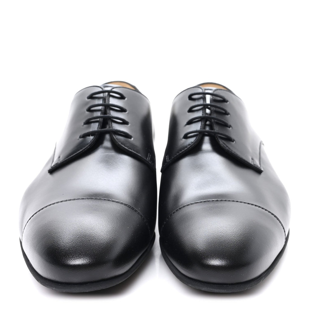 Chanel Smooth Calfskin Mens Loafers 43 Black