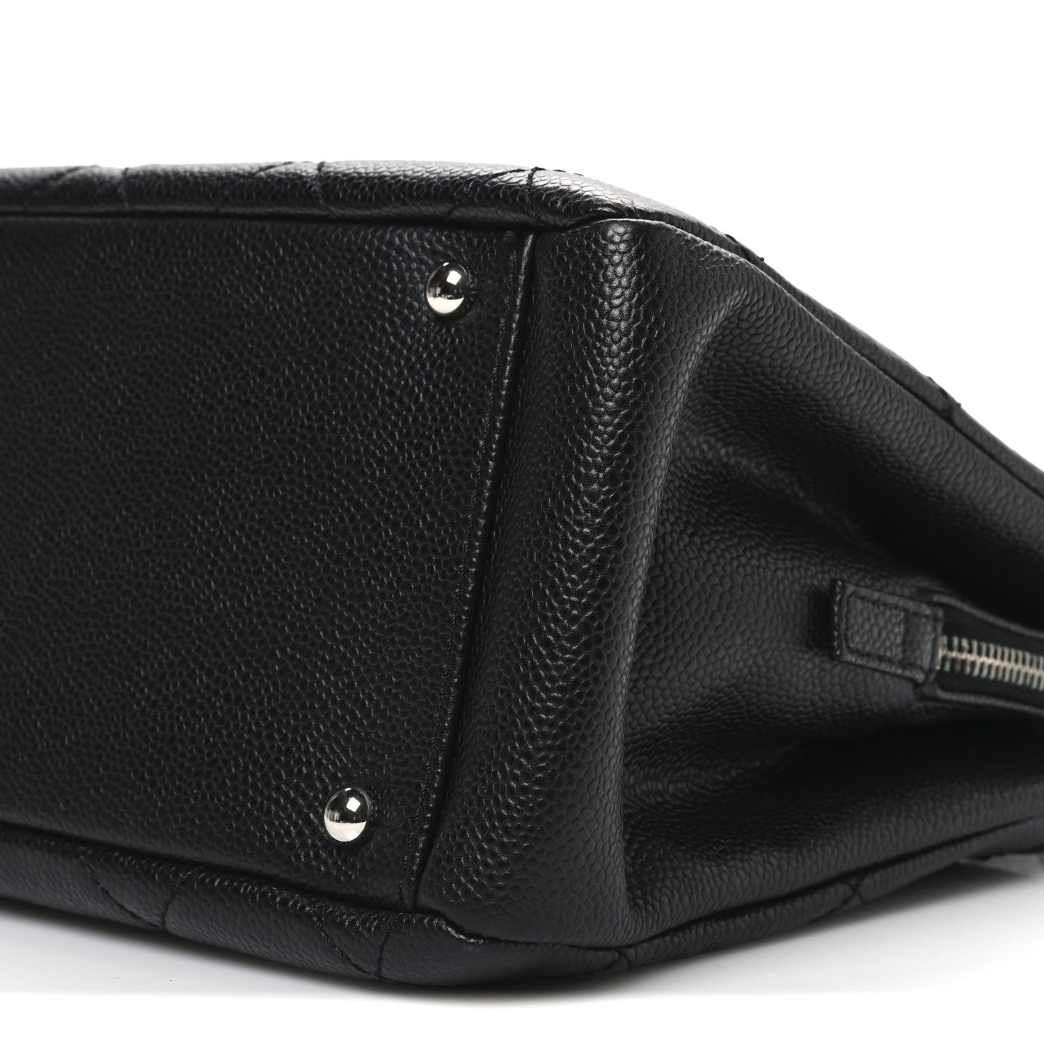 Chanel Caviar Quilted CC Timeless Soft Tote Black