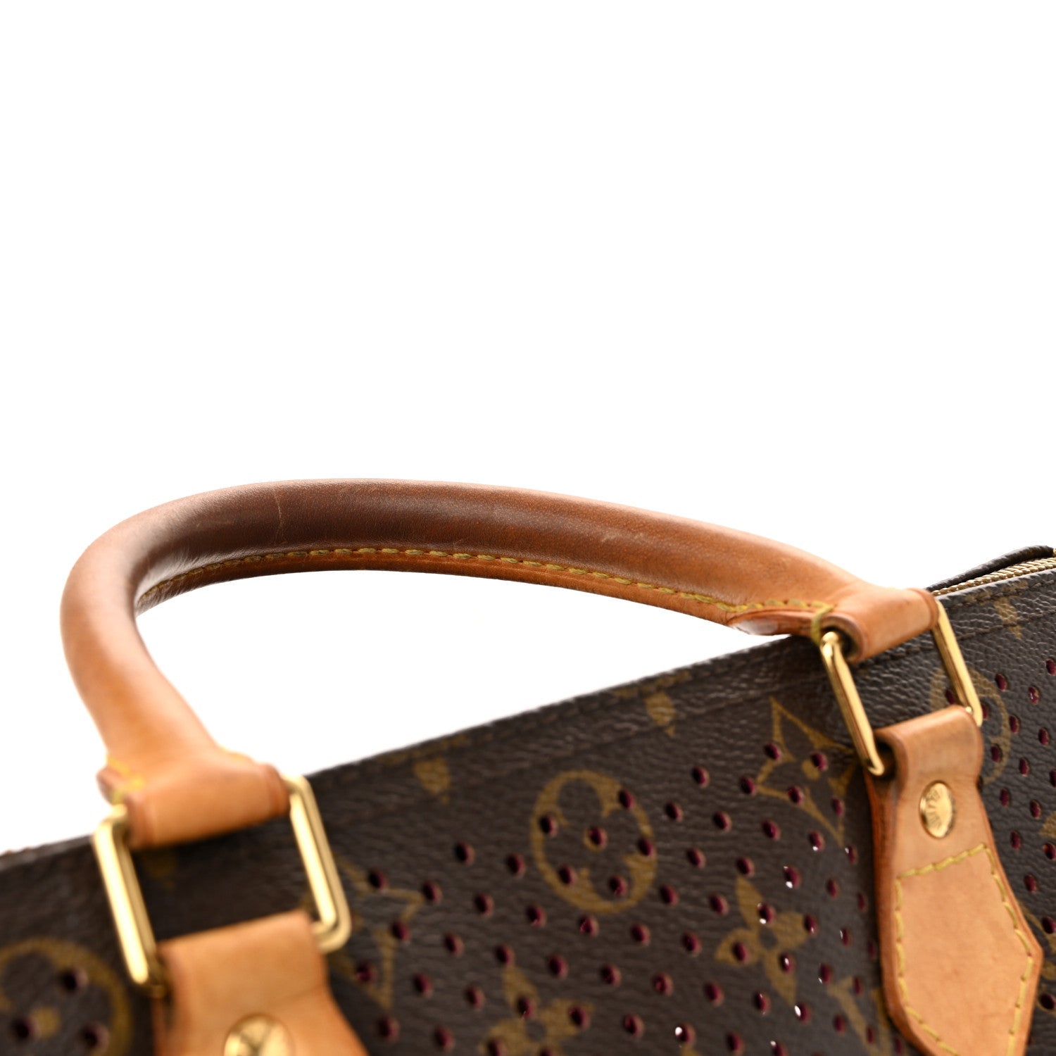 Louis Vuitton Monogram Perforated Speedy 30 Fuchsia